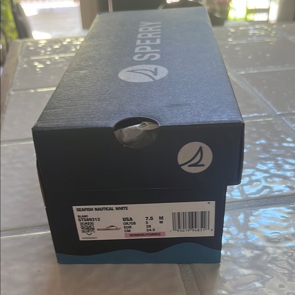 Sperry Blue and Tan Nautical Sandals - Picture 7 of 7